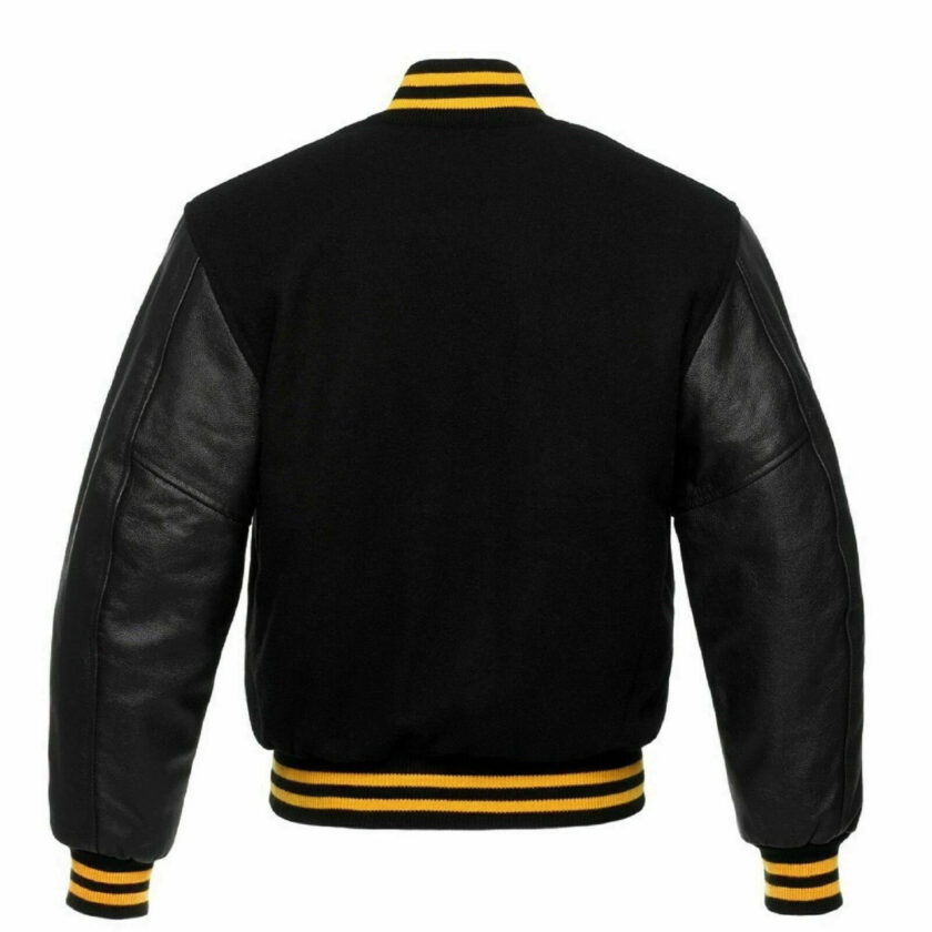 Michigan Varsity Bomber Jacket Mens back