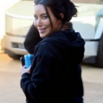 Kim Kardashian TV Series The Kardashians Black Hoodie