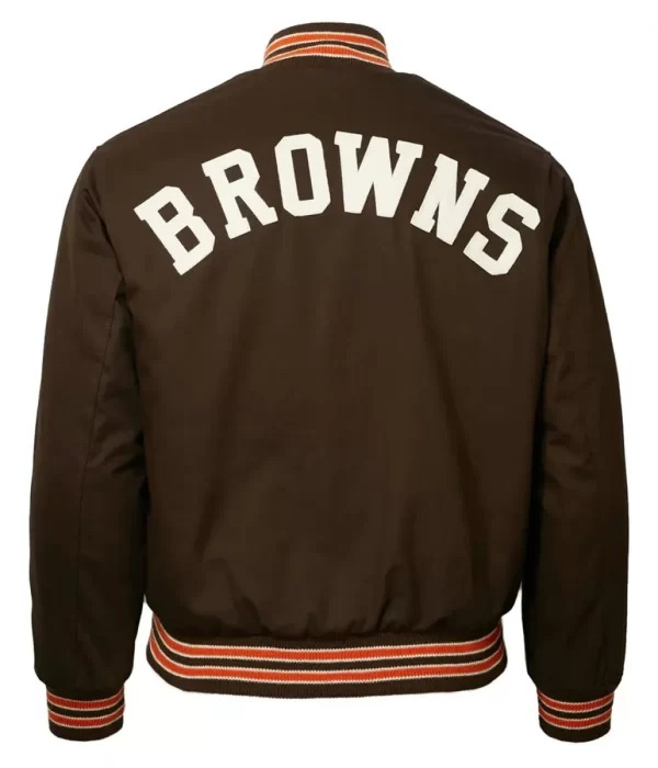 1950-Cleveland-Browns-Authentic-Bomber-Brown-Jacket