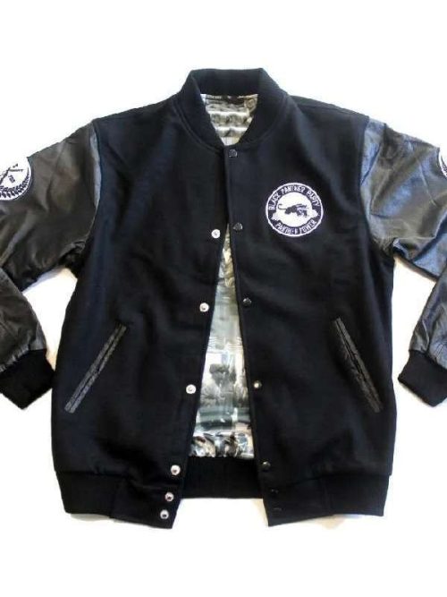 Black-Panther-Party-Varsity-Jacket-