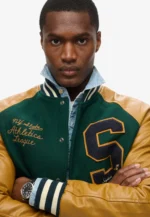 COLLEGE VARSITY PATCHED - Bomber Jacket -