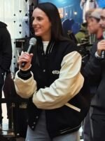 Caitlin-Clark-Black-Cream-Varsity-Jacket-