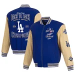 Los Angeles Dodgers 2025 World Series Champions Twill Full-Snap Jacket
