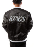 Starter-Los-Angeles-Kings-Black-Satin-Jacket
