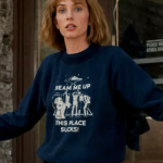 Stranger Things Robin Buckley Beam Me Up Sweatshirt