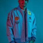 Carlos-Sainz-Ferrari-Miami-Blue-Varsity-Jacket