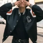 Kim-Tae-Hyung-Celine-Varsity-Jacket