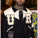 Nicky-Jam-Rodeo-Style-White-River-Varsity-Jacket