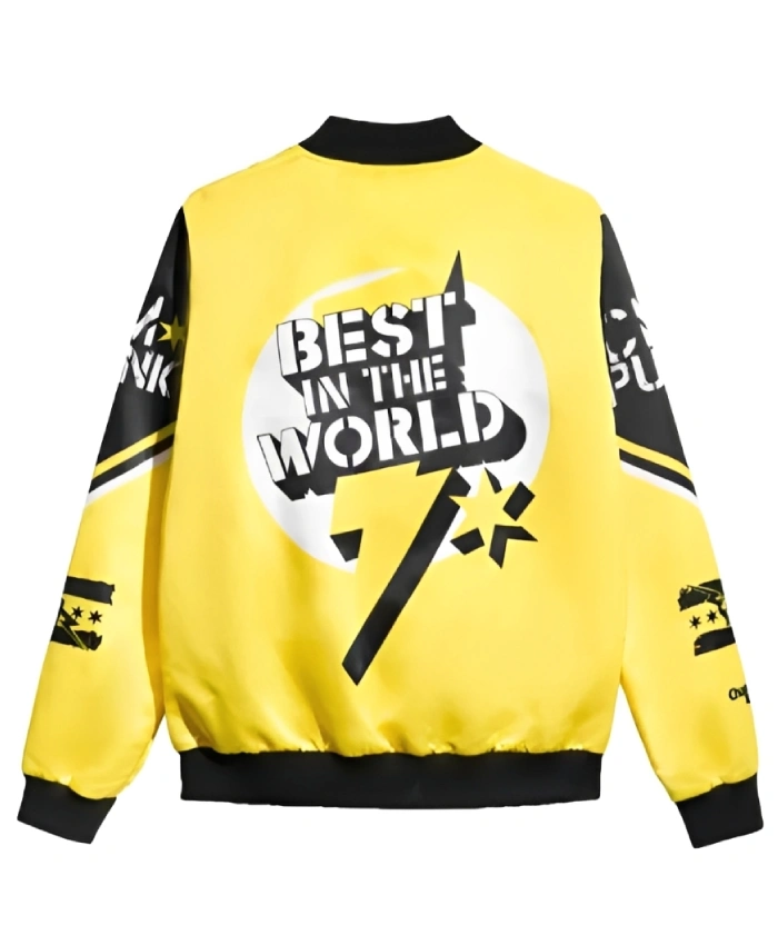 WWE-CM-Punk-GTS-Yellow-Bomber-Jacket