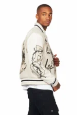 Rune-White-Varsity-Jacket-Side-View-2