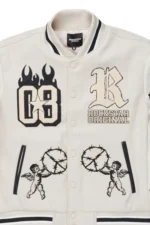 Rune-White-Varsity-Jacket-FrontPatch