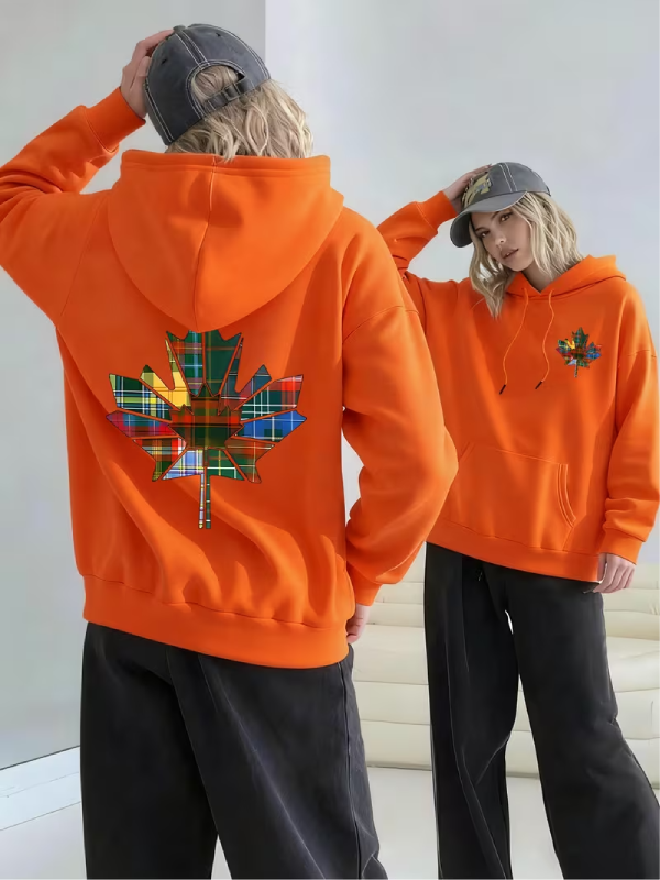 Canada-Pride-Tartan-Leaf-Hoodie