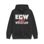 ECWOGLogoWashedBlackHoodieFront