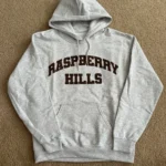 GV Gallery Raspberry Hills OG Logo Grey Pullover Hoodie