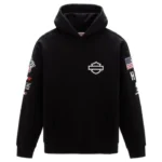 Harley-Davidson-Factory-Racing-Fanwear-Black-Printed-Hoodie-For-men-and-women