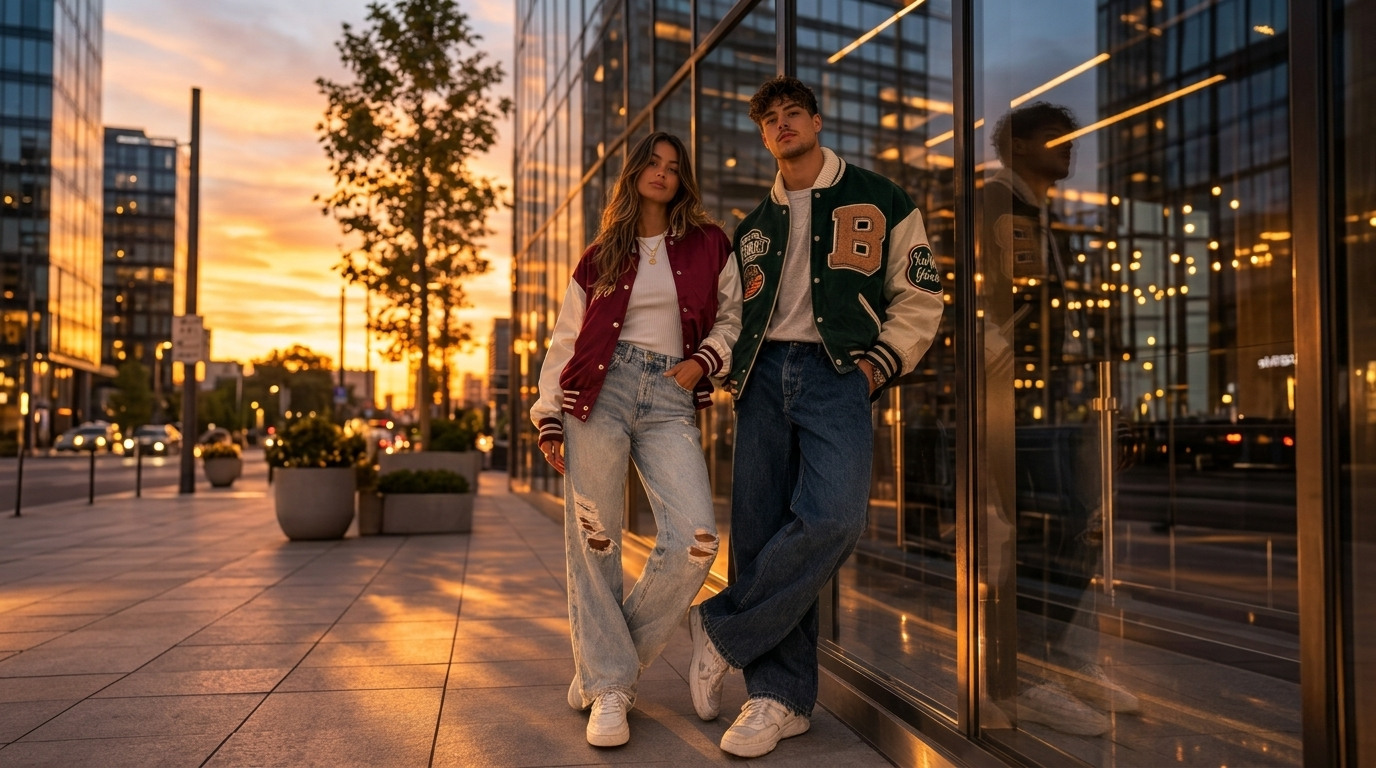 How to Style a Varsity Jacket for Men and Women