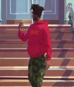 Kid-Cudi-Entergalactic-Jabari-Closure-Red-Hoodie