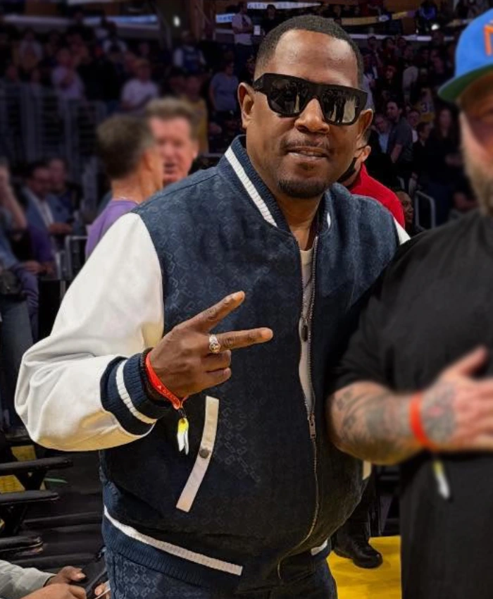 NBA-Knicks-vs-Lakers-Courtside-Martin-Lawrence-Varsity-Jacket-For-Sale NBA-Knicks-vs-Lakers-Courtside-Martin-Lawrence-Varsity-Jacket-For-Sale