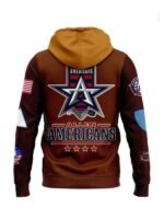 Allen-Americans-Hockey-2026-Unisex-Brown-Hoodie