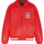Red-Avirex-Bomber-Varsity-Leather-Jacket-For-Men-and-Women