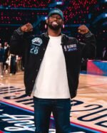 Siya-Kolisi-NBA-All-Star-2026-Black-Varsity-Jacket
