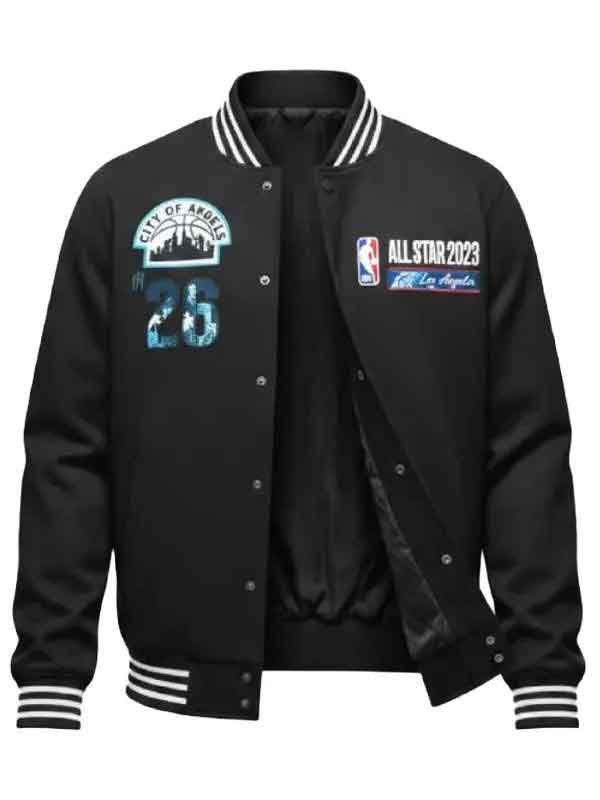 Siya-Kolisi-NBA-All-Star-Black-Varsity-Jacket