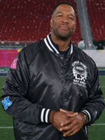 Super-Bowl-Michael-Strahan-Good-Morning-America-2026-Varsity-Jacket