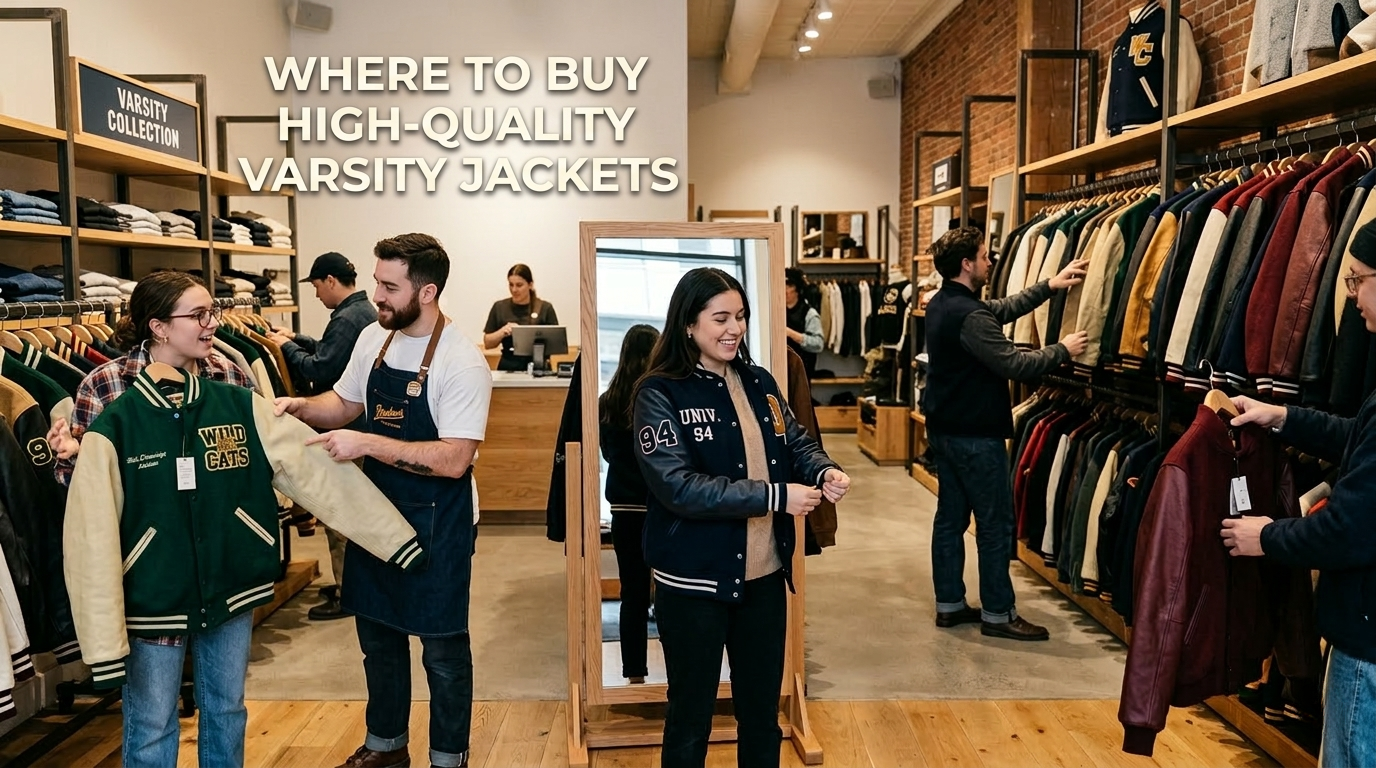 Where to Buy High-Quality Varsity Jackets A Complete Buying Guide