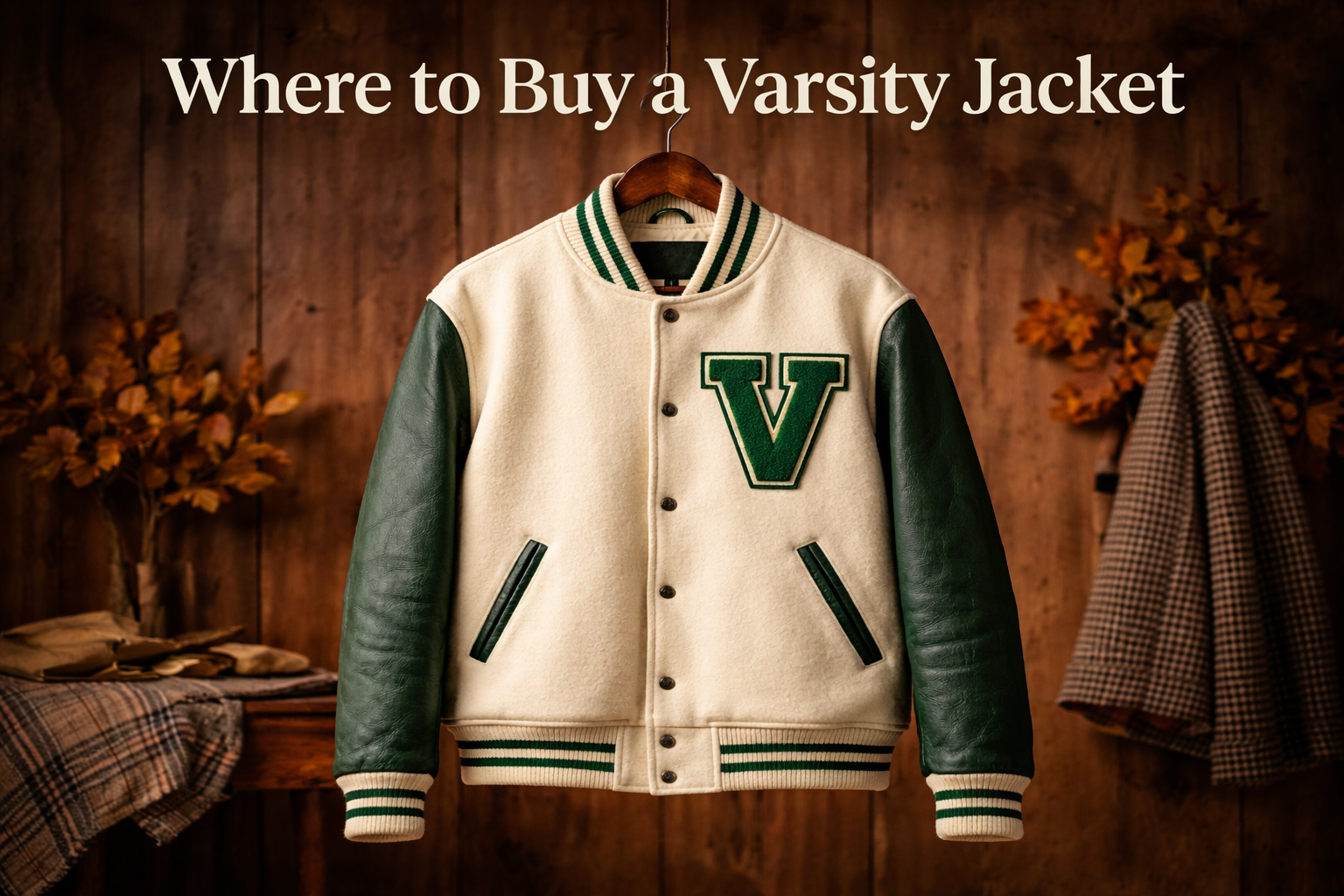 Where to Buy a Varsity Jacket