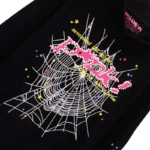 Black SP5DER PNK Hoodie – Trendy and Comfortable