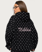 Edikted Chelsie Polka Dot Hoodie - Image 3