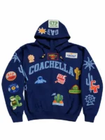Gap × Coachella Special Edition Patches Navy Hoodie