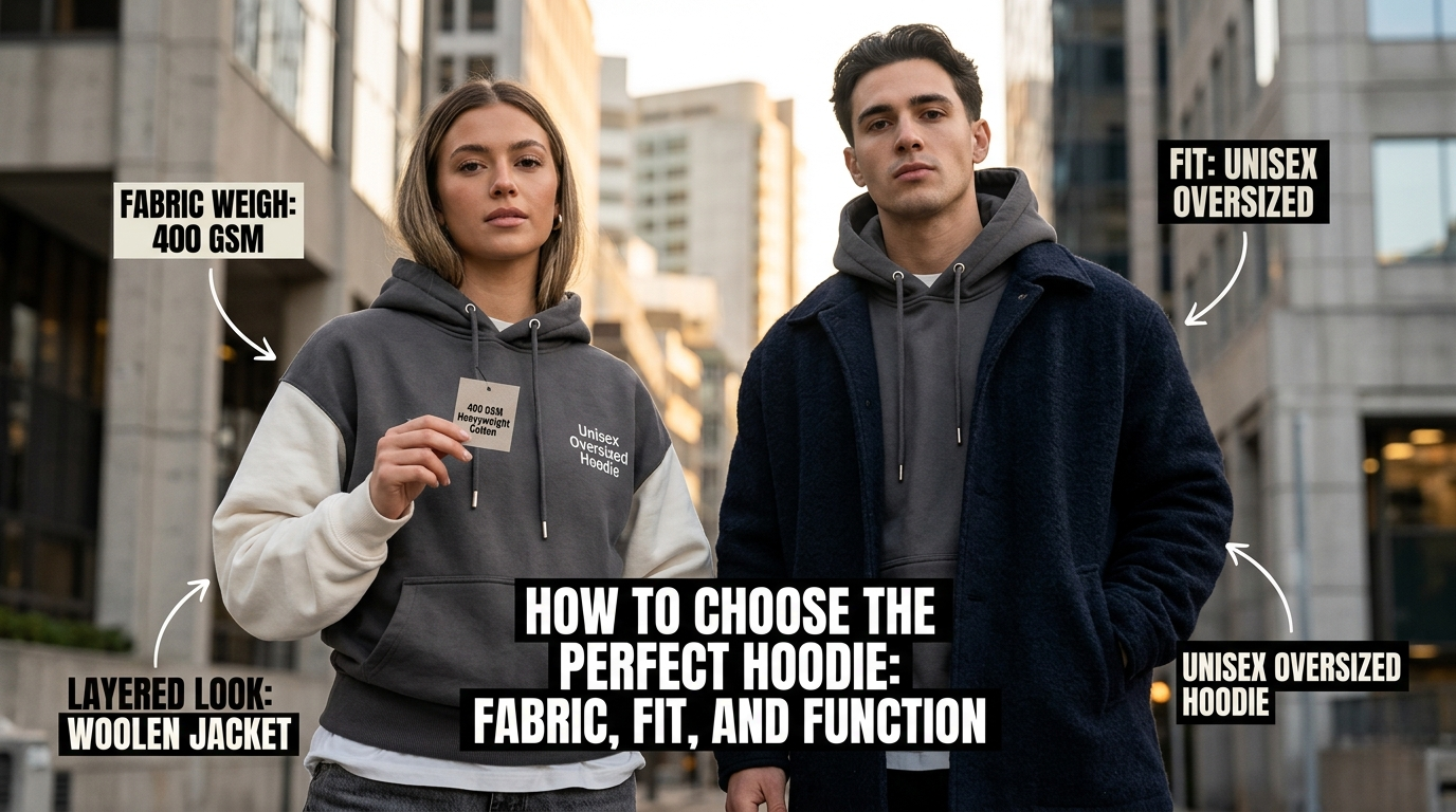 How to Choose the Perfect Hoodie: Fabric, Fit, and Function