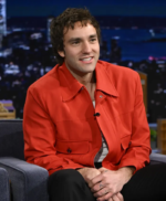 Jackson-White-The-Tonight-Show-Starring-Jimmy-Fallon-2026-Red-Cotton-Jacket-Front