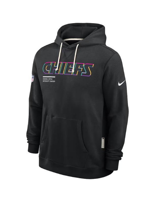 Kansas-City-Chiefs-Nike-Black-2025-NFL-Crucial-Catch-Sideline-Standard-Issue-Dri-FIT-Hoodie