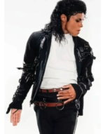 Michael-2026-Jaafar-Jackson-Black-Belted-Leather-Jacket