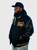 RootsCanadaTorontoBlueJays50thAnnivesrsaryJacketinWool_Leather