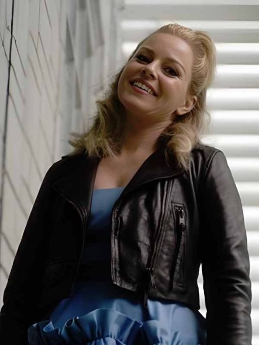 The-Miniature-Wife-2026-Elizabeth-Banks-Black-Leather-Jacket