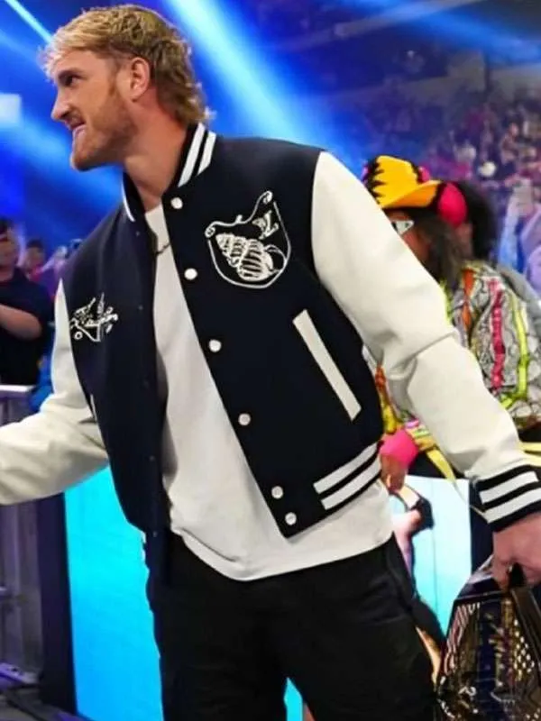 WWE-RAW-2025-Logan-Paul-Varsity-Jacket