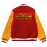 BAPE x Michael Jackson Varsity Jacket - Image 2