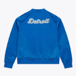 detroit-lions-blue-throwback-graphics-blue-bomber-satin-jacket