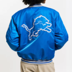 unisex-detroit-lions-bomber-blue-satin-jacket