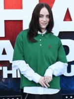 Billie Eilish Hit Me Hard And Soft Green Polo T- Shirt