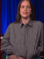 Billie Eilish Hit Me Hard And Soft the tour Plaid Jacket