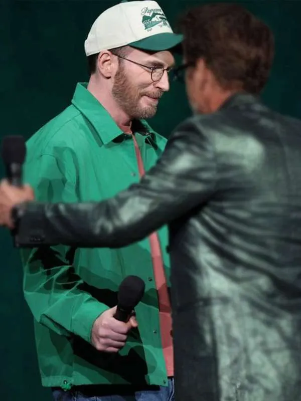 Chris-Evans-Green-Jacket