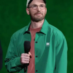 Chris-Evans-The-Walt-Disney-Studios-Cinemacon-Presentation-Green-Jacket