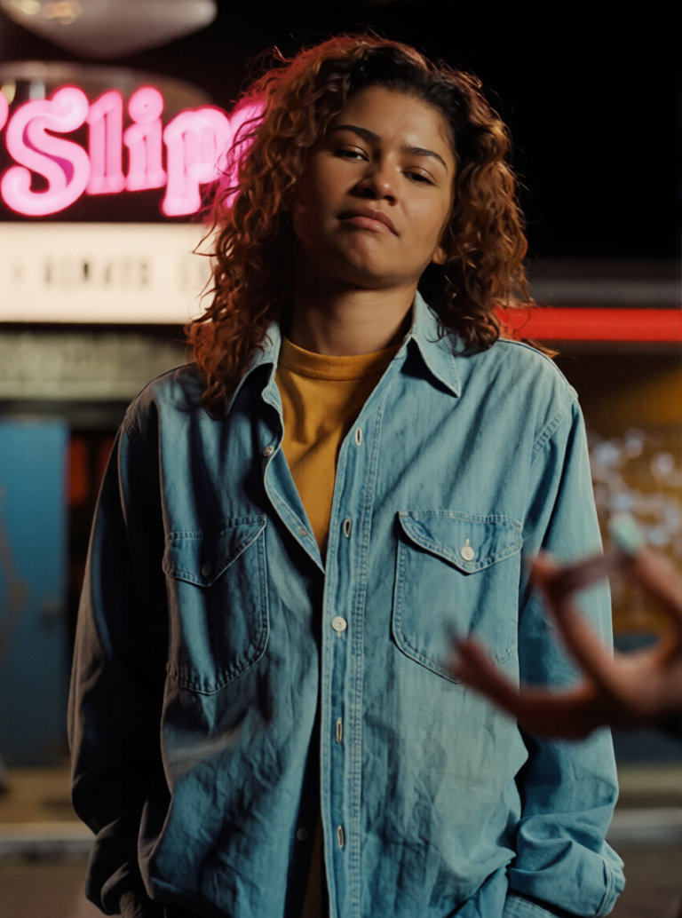 Euphoria-S03-Rue-Bennett-Denim-Shirt.webp