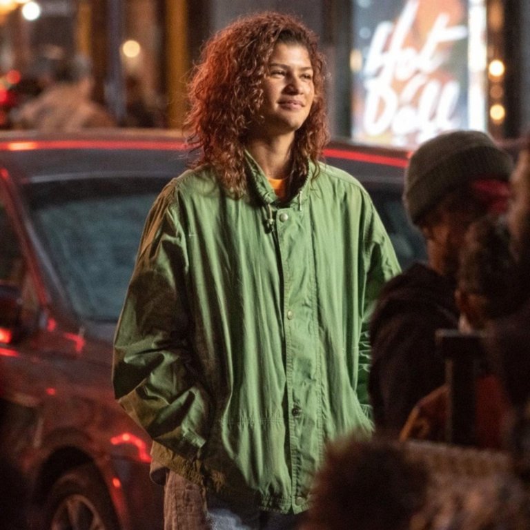 Euphoria S03 Rue Bennett Green Jacket