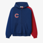 Fear Of God x MLB Chicago Cubs Raglan Half Zip Sport Hoodie