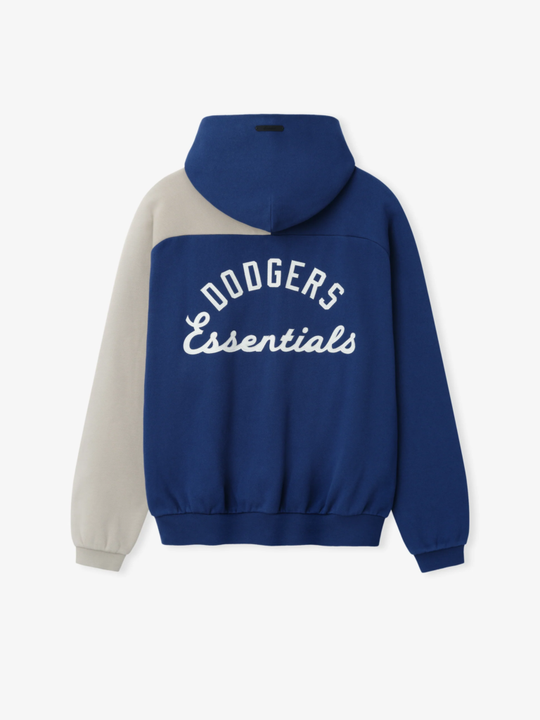 Fear Of God x MLB Dodgers Raglan Half Zip Sport Hoodie